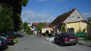 ulica Ko�cielna w kierunku Dziwn�wka